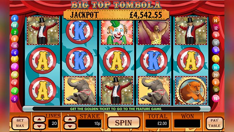 Big Top Tombola Slot Jogue Gr Tis E Analisadas Por Slotscalendar