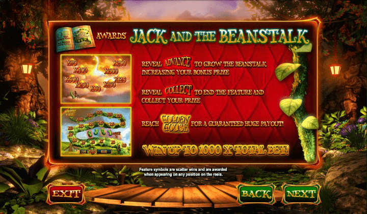 Wish Upon A Jackpot Jack and the Beanstalk