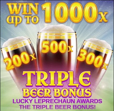 Rainbow Jackpots Beer Bonus 1