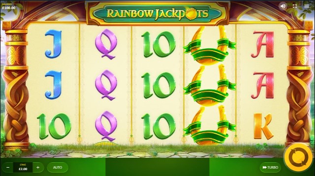 Rainbow Jackpots Theme