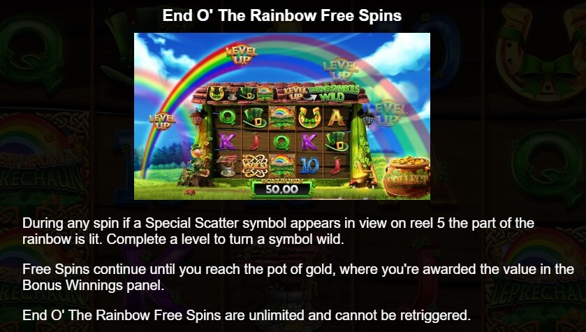 Wish Upon a Leprechaun End of the Rainbow