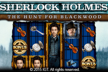 Sherlock Holmes: The Hunt for Blackwood