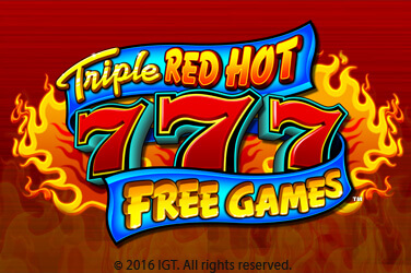 Triple Red Hot 7s