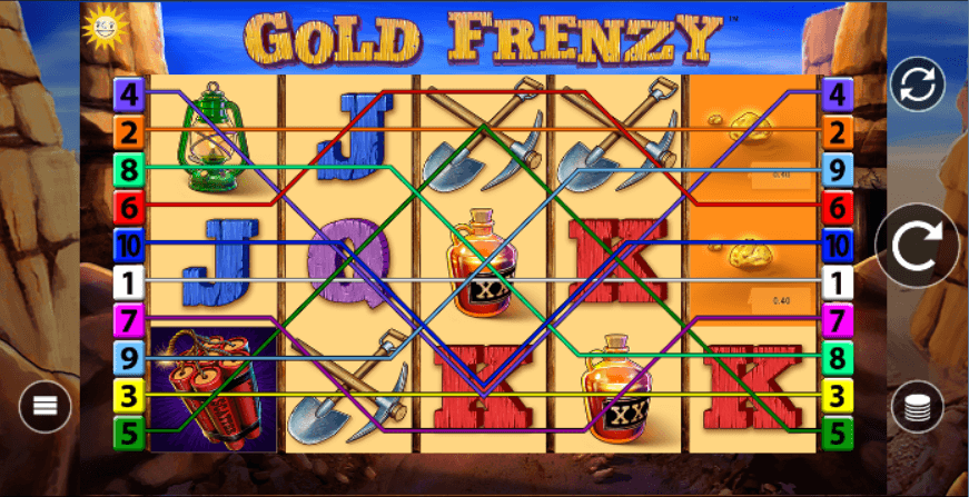 Gold Frenzy theme