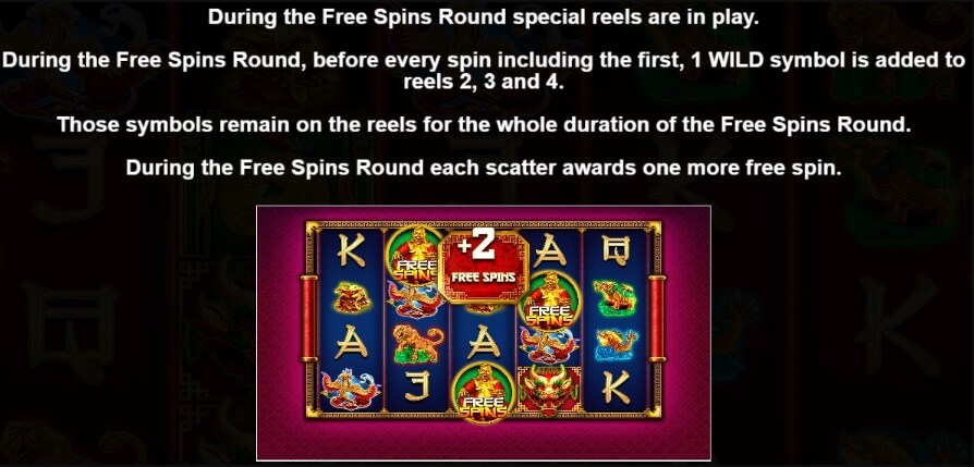 Lucky Dragons free spins