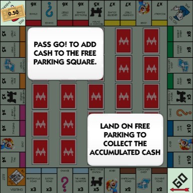 Slingo Monopoly Pass Go