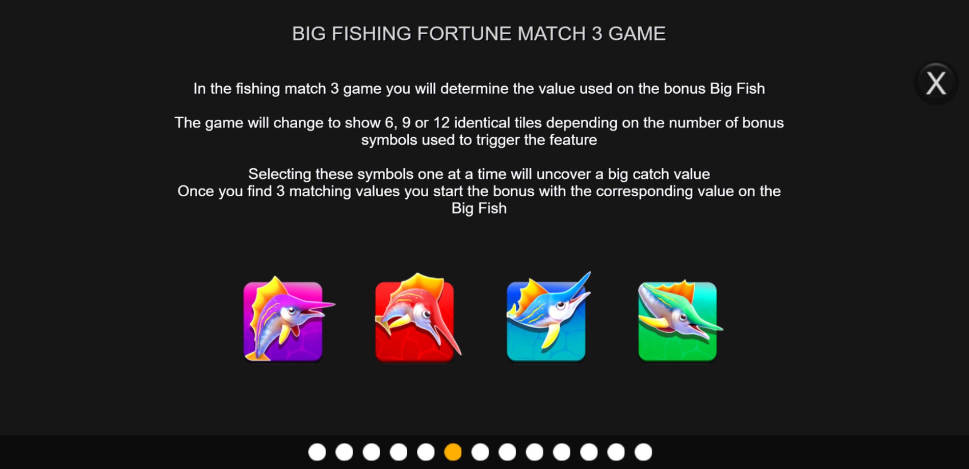 Big Fishing Fortune Match 3 Game