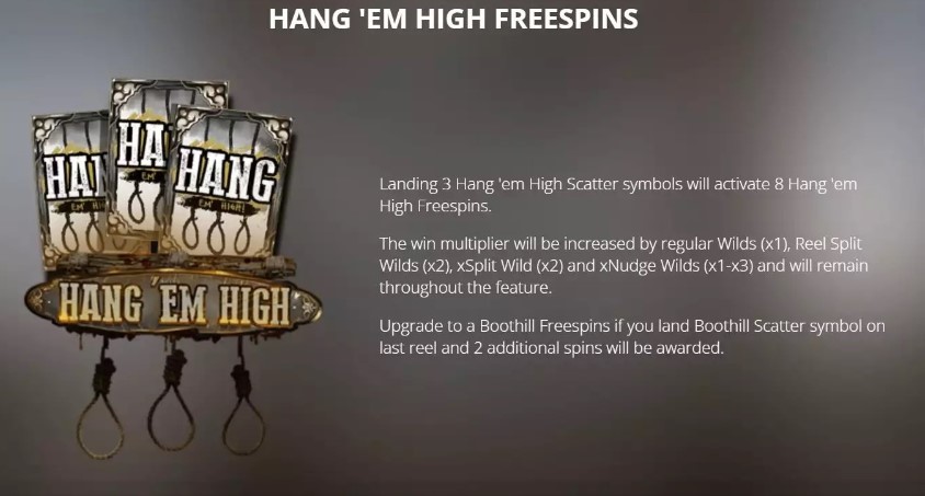 Tombstone RIP Hang’em High Free Spins
