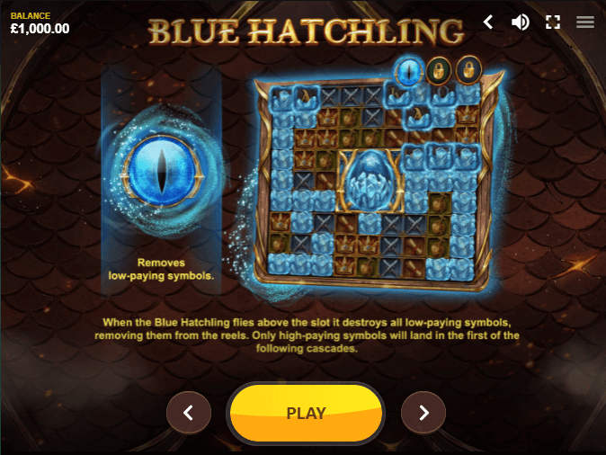 Dragons Clusterbuster Blue Hatchling