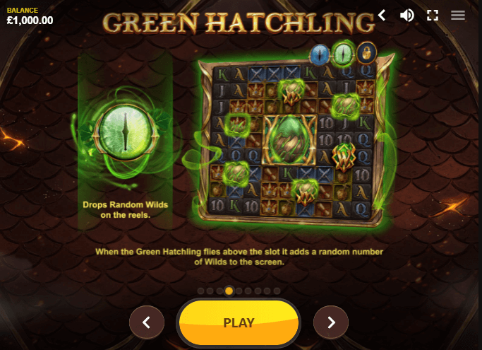 Dragons Clusterbuster Green Hatchling